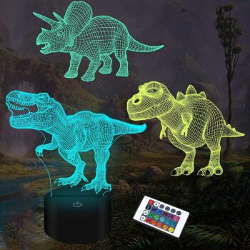 Dinosaurios 3D 3 patrones