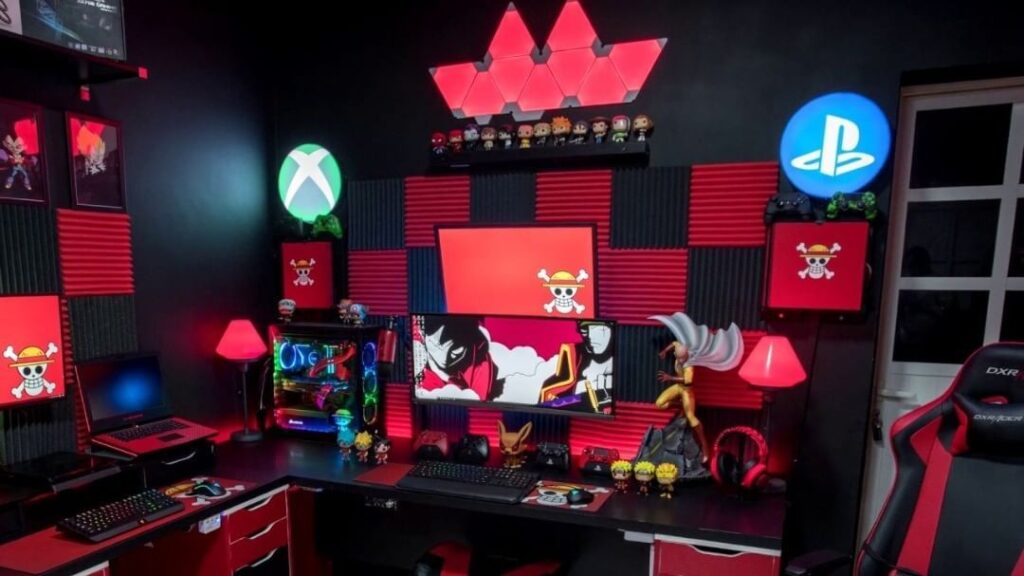 habitaciones de gamers mujeres